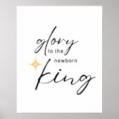 Ruhm für die Neugeborene King Print Poster (Vorne)