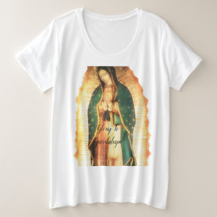 Ruhm für Guadalupe Große Größe T-Shirt