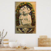 Ruhm für Jesus und Maria Poster (Küche)