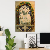 Ruhm für Jesus und Maria Poster (Heimbüro)