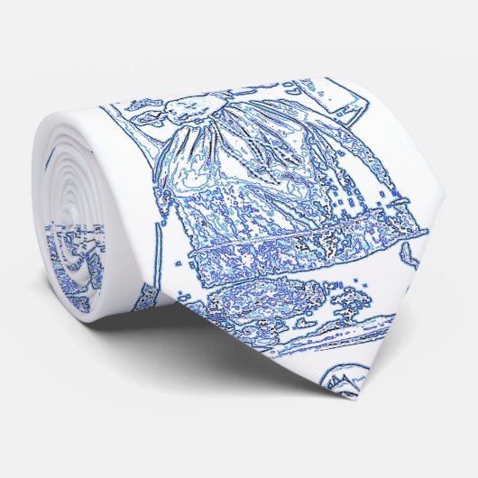 Ruhm für Saint Bernadette Krawatte (Gerollt)