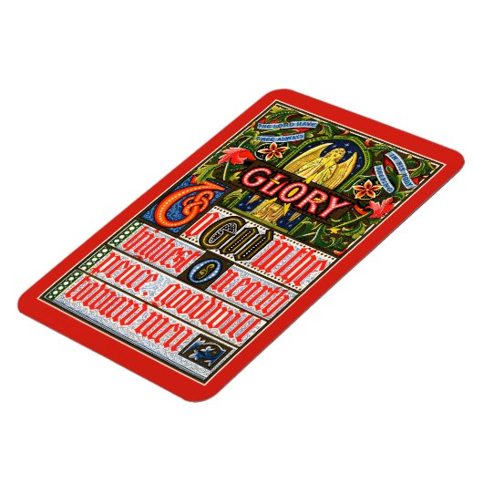 Ruhm Gott in den Höchsten... Magnet (Linke Seite)