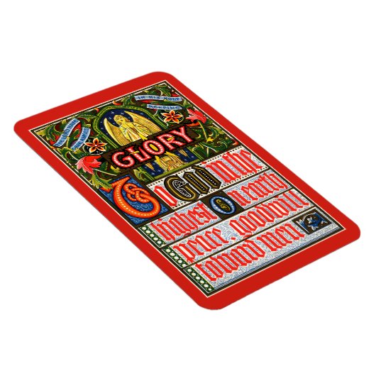 Ruhm Gott in den Höchsten... Magnet (Rechte Seite)