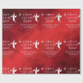 Ruhm Gott in der HIghigsten! Weihnachten   Geschenkpapier (Flach)