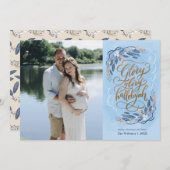 Ruhm | Religiöse Grußkarte Feiertagskarte (Vorne/Hinten)