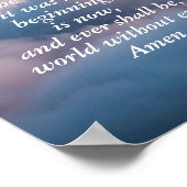 Ruhm sei dem Vater Poster (Ecke)