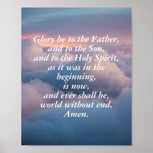 Ruhm sei dem Vater Poster (Vorne)