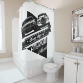 Ruhm-Tage des Muskels Duschvorhang (Beispiel)