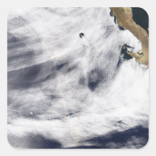 Ruhm über dem Pazifik Quadratischer Aufkleber