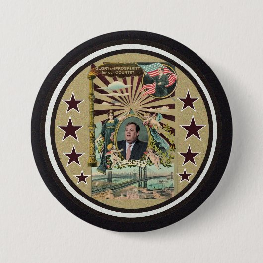 Ruhm und Wohlstand 2016 Button (Vorderseite)