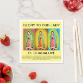 Ruhm unserer Guadalupierin Serviette (Beispiel)