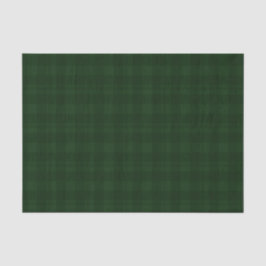 Ruhm Weihnachten Green Tartan Seidenpapier