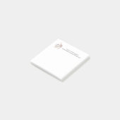 "Ruhm zu Gott auf den höchsten" Weihnachten der Ge Post-it Klebezettel (angewinkelt)