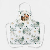 Ruhm zu Gott Bible Verse Weihnachtsgrün Schürze (Vorderseite)