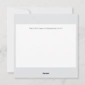 Ruhm zu Gott Moderne einfache Schrift Weihnachten (Rückseite)