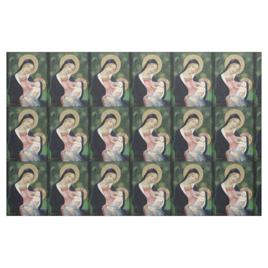 Ruhm zu Jesus und zu Mary Stoff (Fat Quarter (45,7 x 55,9 cm))