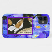 Ruhm zu Saint Bernadette Case-Mate iPhone Hülle (Rückseite (Horizontal))