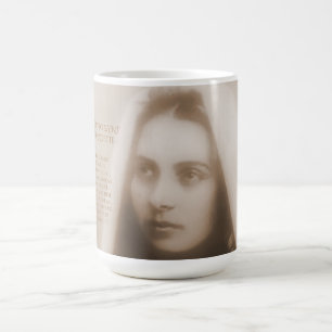 Ruhm zu Saint Bernadette Kaffeetasse