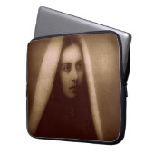 Ruhm zu Saint Bernadette Laptopschutzhülle (Vorderseite Links)