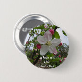 Ruhm zum Gott am höchsten Button (Vorne & Hinten)