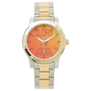 Ruhm zum Gott Armbanduhr