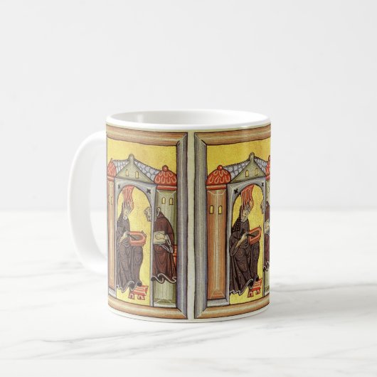Ruhm zum hildegard von bingen kaffeetasse (Vorderseite Links)