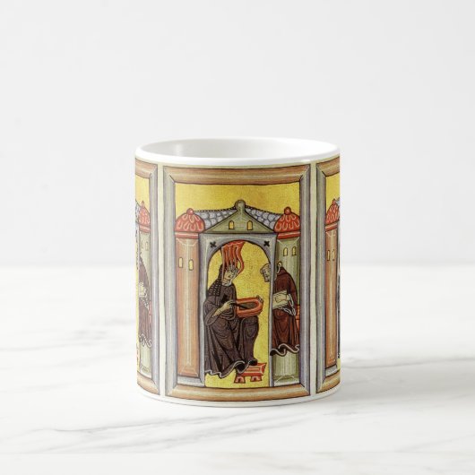Ruhm zum hildegard von bingen kaffeetasse (Mittel)