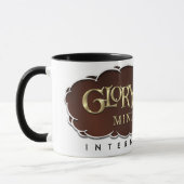 Ruhm zur Gott-Wecker-Tasse Tasse (Links)