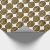 Ruhm zur wunderbaren Medaille Geschenkpapier (Ecke)