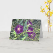 Ruhme Karte (Gelbe Blume)