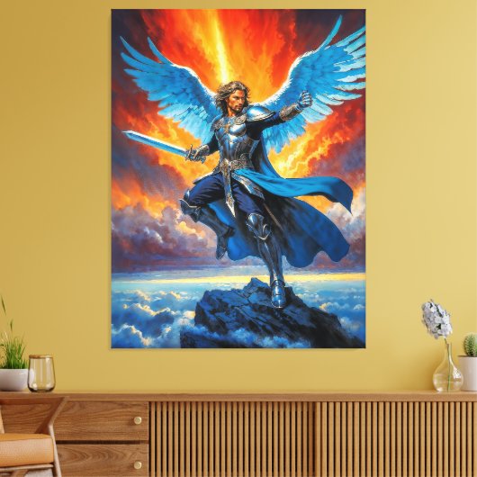 Ruhmesflügel Leinwanddruck (Insitu (Wohnzimmer))