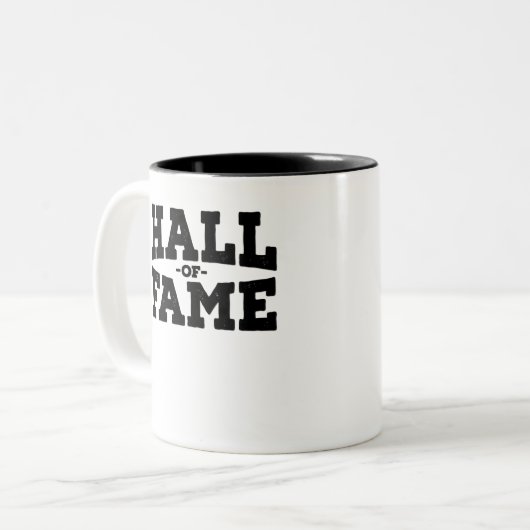 Ruhmeshalle Zweifarbige Tasse (Vorderseite Links)