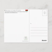 Ruhmeshügel, Belarus Reise-Postkarte Postkarte (Rückseite)