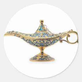 rühmlicher Streik Runder Aufkleber