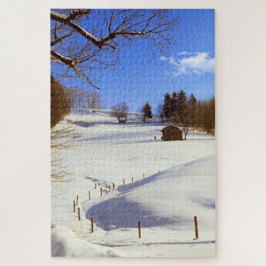 Ruhpolding, Bayern. Puzzle (Vertikal)