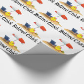 Rührei Kick am Strand Geschenkpapier (Ecke)