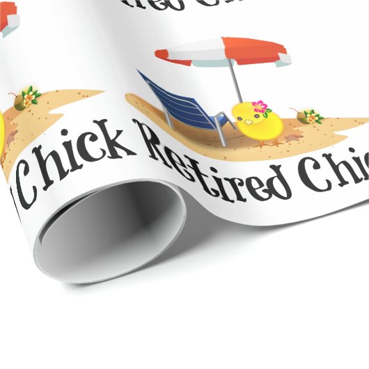 Rührei Kick am Strand Geschenkpapier (Rolleneckpunkt)