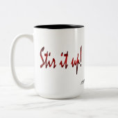 Rühren Sie die Tasse (Links)