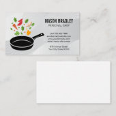 Rühren Sie Gemüse aus Eisen Visitenkarte (Vorne/Hinten)