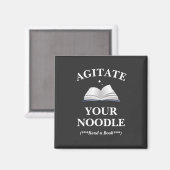 Rühren Sie Ihr Noodle-Lesen Magnet (Vorderseite/Rückseite)