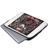 Rühren um den hässlichen Pullover Laptopschutzhülle (Vorne Knopf)