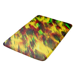 Rührt von rot bis gelb, ein wenig grün badematte