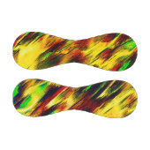 Rührt von rot bis gelb, ein wenig grün baseball (Paneele)