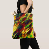 Rührt von rot bis gelb, ein wenig grün tasche (Von Nahem)