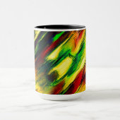 Rührt von rot bis gelb, ein wenig grün tasse (Zentrum)