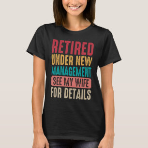 Ruhu unter dem neuen Management Husband Husband Sp T-Shirt
