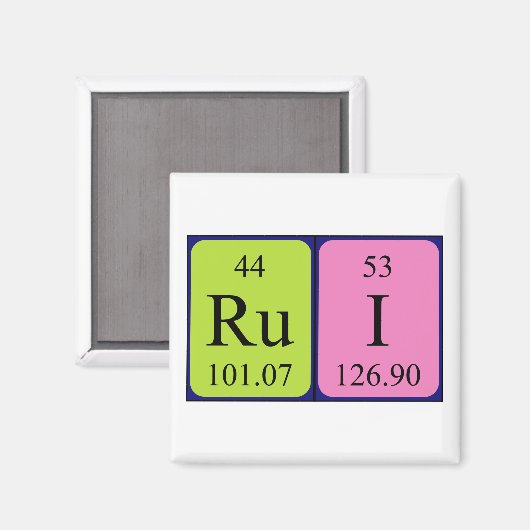 Rui-Periodenmagnet Magnet (Vorderseite/Rückseite)