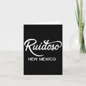 Ruidoso New Mexico Unique Vacation Souvenir Karte (Vorderseite)