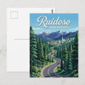 Ruidoso USA Postkarte (Vorne/Hinten)