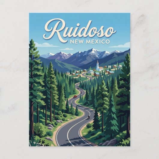 Ruidoso USA Postkarte (Vorderseite)